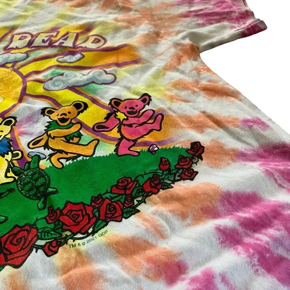Grateful Dead Tie-Dye T-Shirt medium - Picture 4 of 10